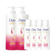 Dove Revitalizing Daily Nourishing Repair Shampoo Shampoo Set 700gX2+Conditioner 100gX4