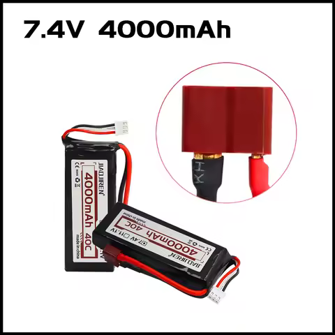 2S Lipo battery 4000mAh FOR Wltoys 144001 144010 124017 124019 12428 12423 Upgraded rechargable batt