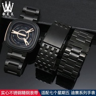 Watch Strap Dissay DZ7395 DZ7416/7413 DZ4496 Men's Stainless Steel Strap Steel Strap 28mm