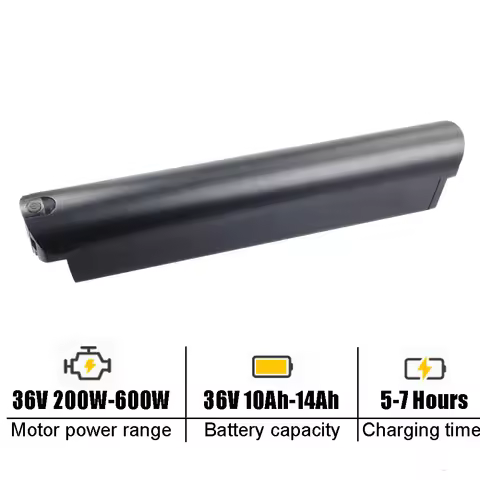 Ebike Integrated 36V 10Ah Lithium-ion Battery Pack for Huffy Vertis Electric Mountain Bike