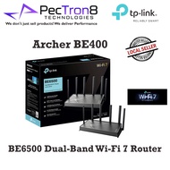 TP-Link Archer BE400 BE6500 Dual-Band Wi-Fi 7 Router