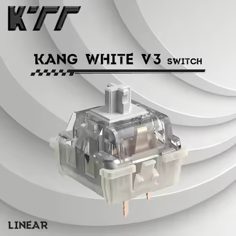 KTT Kang White V3 Switches Mechanical Keyboard accessories Switch 3Pin Custom Cherry RGB SMD Gaming 