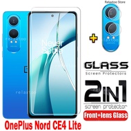2IN1 Screen Protector For OnePlus Nord CE 4 Lite 4Lite CE4Lite 1+ Nord CE4 Lite NordCE4Lite 5G Trans