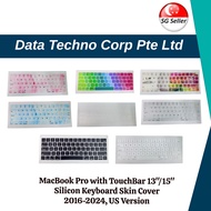 MacBook Pro 13"/15"(2016-2019) Colorful Keyboard Cover Protective Film for Models: A1706 A1989 A2159