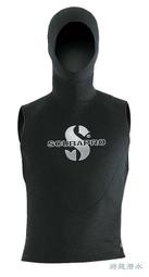 游龍潛水●SCUBAPRO EVERFLEX HOODS VEST 2.5MM 頭套背心防寒衣 防寒背心(男女適穿)