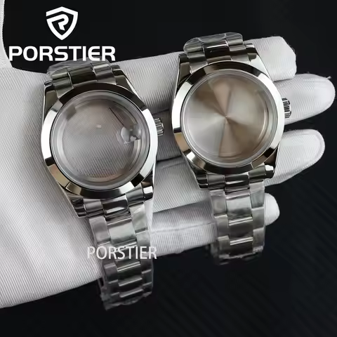 High Quality 36mm/39mm Watch Case Sapphire Crystal Water Resistanst For Nh35 Nh36 Automatic Movement