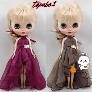 TOPABC Dolls Princess Dresses, Cute Mini Evening Gown Dresses, High Quality Fashion DIY Accessories 