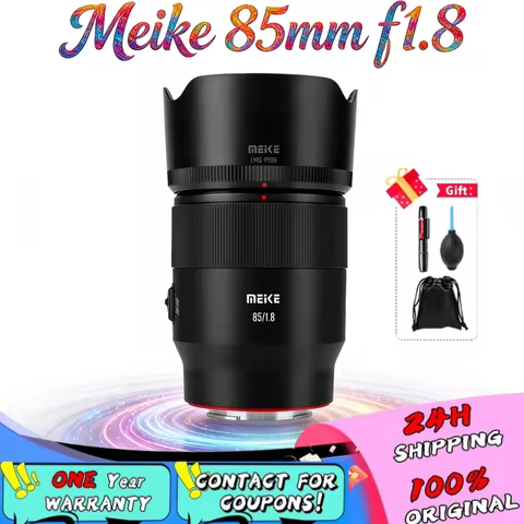 Meike 85mm f1.8 SE II Full Frame STM 8K Auto Focus telephoto Portrait Lens for Sony E Mount /for Nik