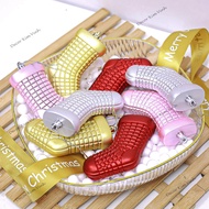 Set of 2 Christmas Tree Hanging Shoes Christmas Decoration Accessories E34