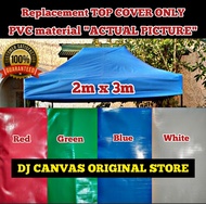 2m x 3m DURABLE PVC Tarpaulin Replacement Cover Only FOR RETRACTABLE TENT/ TARPAULIN TRAPAL TOLDA LO