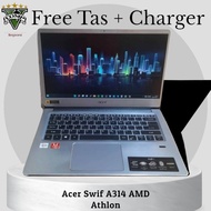 Acer Swift SF314 Amd Athlon 300U Ram 4/256Gb SSD Vga Radeon Vega 3