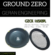 ลำโพง GROUND ZERO รุ่น GZCK 165XSPL ลำโพงเสียงกลาง 6.5 นิ้ว (แพค 1ดอก) ลำโพงติดรถยนต์