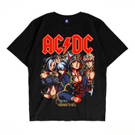 ACDC Band Clothing JOJO'S BIZARRE ADVENTURE Theme Cotton combed 24s T-Shirt