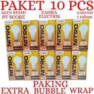 LED BULB LED LIGHT/ 1 YEAR WARRANTY SCORE NITRO PACKAGE 10PCS 23W