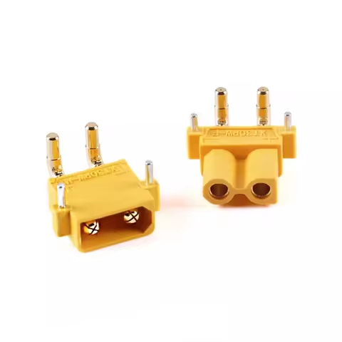 XT30PW Female Or Male PCB Board Plug Banana XT30 Connector XT30PW-M XT30PW-F
