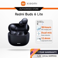 Redmi Buds 6 Lite - Up to 38 hours of extended battery life with charging case*