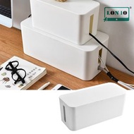 集寶 - QXC-【清倉特價】日式電線收納盒 | 插座整理盒 | 桌面電線整理收納盒 | 拖把收納盒 | 電制整理盒 | 白色大號（QAJ2）
