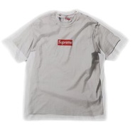 Supreme SUP x Maison Margiela 6 24SS 100%純棉 Box Logo T卹，圓領，短袖，白色，L碼，男款，成色極佳。
