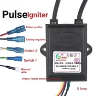 Gas Stove Igniter Two-Wire Double-Point Stove Pulse Igniter Stove Igniter 1.5V Without Battery Box U
