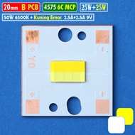 MCP B 4575 20mm 50W 6C Dual Yellow White LED Projector Dakar RTD AES 9V