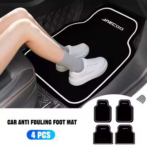 2/4pcs Leather Car Floor Mats Carpet Cushion For Chery Jaecoo J7 J8 T11 5X Glx 7 Fulwin QQ Tiggo 3 5