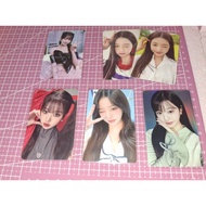 Photocard ive wonyoung, leeseo, liz, gaeul