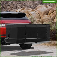 [Flourish] Cargo Carrier Bag Cargo Bag Reinforced Straps Luggage Zipper Black Cargo