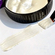 3.38oz/100ML Faux Pearl White Paint Metallic Acrylic Paint,Waterproof Not Faded For Statuary Colorin