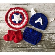 Captain america knit costume