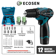 ECOSEN Mesin Bor Baterai /Bor Listrik/Bor cas/Cordless Drill Bor baterai