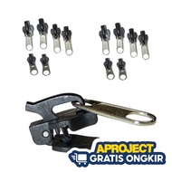 Zipper Replacement Zipper Replacement Repair Kit - B07L - Black