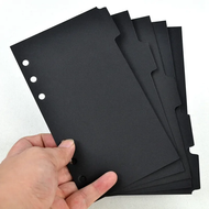 【Honey shop】 5Pcs/set A5 A6 Binder Index Dividers Index Page for Loose-leaf Notebook Scrapbook Diary