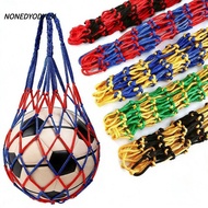 NONEDYODYE9I Basketball Carry Bag, Multiple Colors Nylon Nylon  Bag, Ball Carrying Weaving Ball Pock