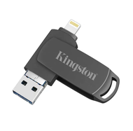 Kingston OTG USB Flash Drive 512GB 1TB Pendrive for iPhone Android OTG Flash Drive Memory Stick Black 128GB