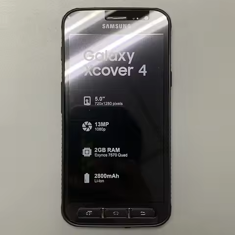 Original Samsung Galaxy Xcover 4 G390F 4G Mobile Phone 5.0'' 2GB RAM 16GB ROM 13MP+8MP Exynos 7570 Q