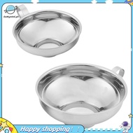 【ouwym9al】Canning Funnel, 2 Pack Stainless Steel Canning Supplies Kitchen Funnel Jar Funnel Canning 