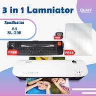 SL299 Laminating Machine A4 Laminator Machine A4 Hot and Cold Shower Package Set