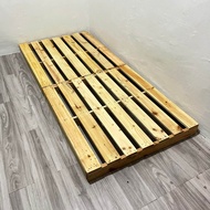 Palet Kayu Dipan Kasur Single Bed (Tanpa engsel Tinggi 12cm) 100x200x12cm&amp; 90x200x12cm