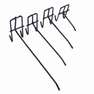 [new] cantolan hitam ram hijang tebal kuat 10 15 20 25 cm hook terbaru - hitam 20 cm