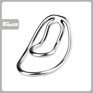 freya168-New Metal Cock Ring Stainless Steel Male Exercise Cock Clip