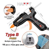 50W Glue Gun Hot Melt Glue Gun Sticks 10 pcs 7mm Hot Melt Glue Sticks DIY glue gun @ HappyGift