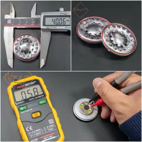 Hifi 40MM Headset Driver For Mdr-7506 V6 V7 Headphone Speaker Diy Motorcycle Helmet Earphone Driver 