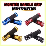 ⚓ ⊠ ▀ MOTORSTAR Nicess 110 Motorcycle Body Parts MONSTER Handle Grip Accessories