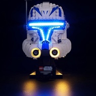 Kyglaring Led Light kit for Lego Captain Rex Helmet, Lighting Kit (No Model) Designed for Star Wars 