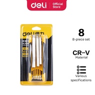 Deli Tools DL3598 Hex Key Sets 8 Piece Set CR-V Material [1.5-8mm]