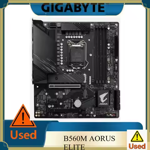 GIGABYTE B560M AORUS ELITE LGA1200 DDR4 HDMI+DP M-ATX Motherboard