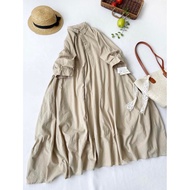 Japanese beige dress