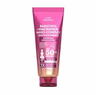 Luxe Organix Bakuchiol + Niacinamide Nano-complex Renew & Illuminate Whitening Serum Lotion SPF 50+