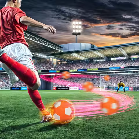 Curve Swerve Football Soccer Balls Official Size 5 Curve and Swerve Soccer Ball Machine Sewing Match