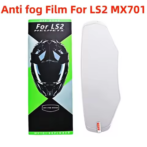 mx701 Anti fog Film For LS2 MX701 Full-face Visor Helmet pin Anti fog Snap On visor inserts